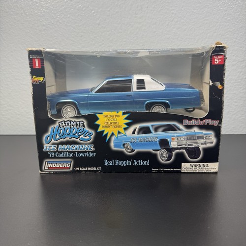 Lindberg HOMIE HOPPERZ Ice Machine 79 Cadillac Lowrider 1/25 Used - Picture 22 of 24