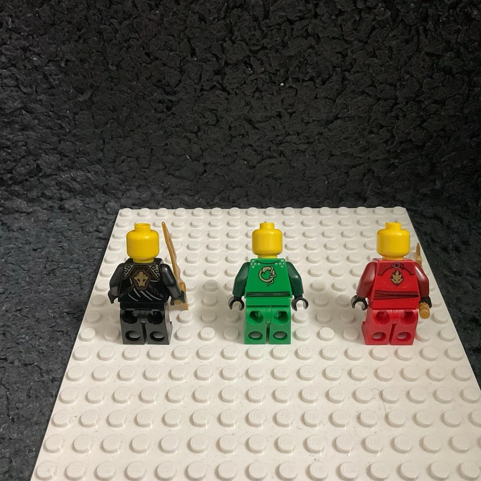 LEGO Ninjago Figuren Set | Kai, Lloyd & Cole mit Waffen | guter Zustand - Bild 4 von 4