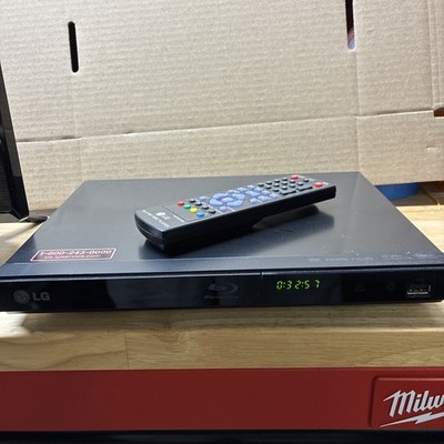 LG BP125 Blu-Ray Player Full HD 1080p HDMI USB - TESTED w/ Power & Remote