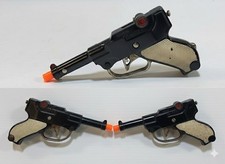 KILGORE G-MAN Toy Repeating Cap Pistol Original 1940s w/removeable safety plug 