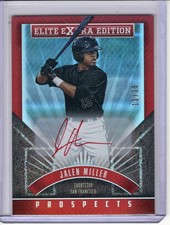 2015 EXTRA EDITION JALEN MILLER RC AUTO #13/25