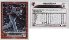 2022 Topps Series 2 Orange Foilboard /299 Jovani Moran #387 Rookie RC