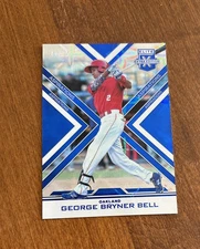 George Bryner Bell 2016 Panini Elite Aspirations Blue #159 Athletics /75