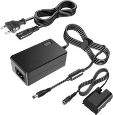 Dummy Akku für Canon Kameras LP-E6 LP-E6N LP-E6NH Akku und ACK-E6 Netzteil Kit