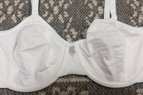 New Wacoal Wacoal Keep Your Cool Underwire Bra - Size 34D - White - # 855378