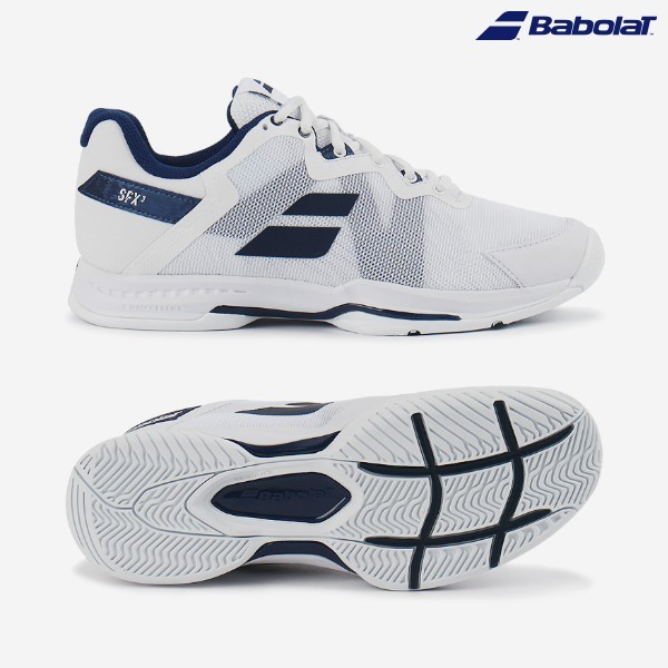 Babolat SFX 3 All-Court Men's Tennis Shoes Sports Training Wide 30S23529-1075