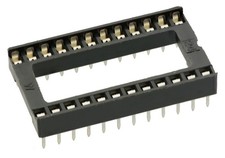 5 x 24-Pin DIP / DIL PCB IC Socket
