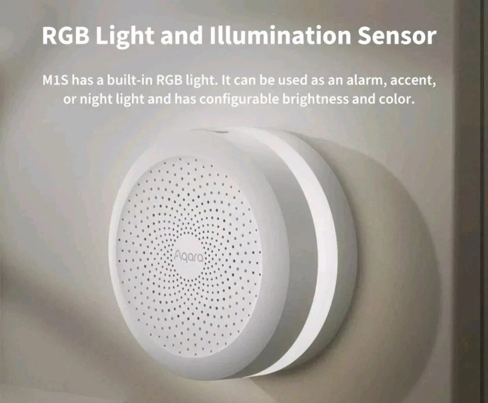 Умный домашний концентратор AQARA M1S поколения 2, до 128 устройств, Zigbee 3.0 HM1S-G02, открытая коробка - Изображение 2 из 4