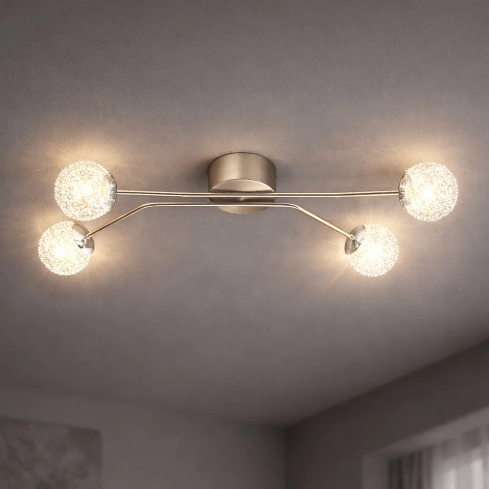 Design LED Decken Lampe Kugeln Schlaf Ess Küche Zimmer sparsam 24W Büro Diele - Bild 1 von 4
