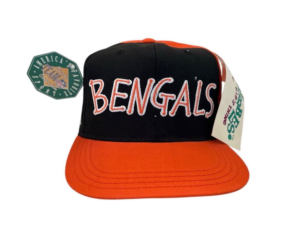 Vintage Bengals Snapback Men's '47 White/Black Cincinnati Bengals