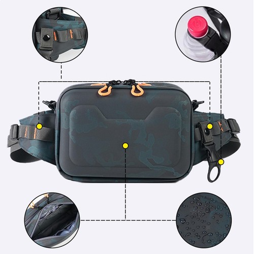 Fishing Fanny Pack Waist Bag Organizer Practical Pouch Multifunctional Portable - Picture 5 of 5