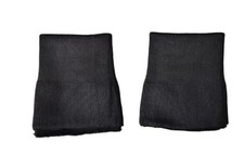 Knit Cuffs for Jacket,Seamless Rib Cuffs 1Pair for Sleeve Extending or Black