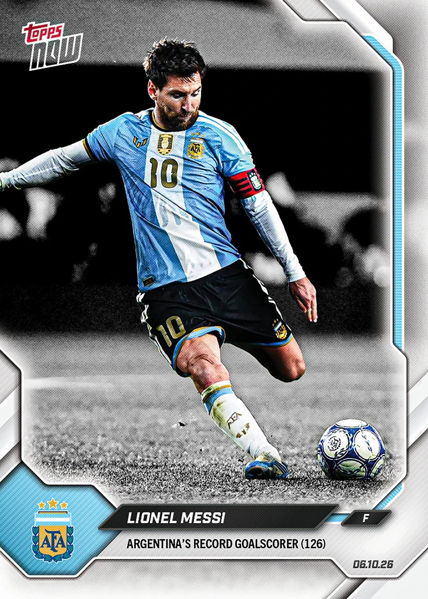Lionel Messi 🔥 1/1 AUTO? 🔥 2026 Topps NOW Final Farewell SEALED PACK *Presale* view 7