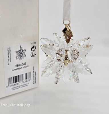SWAROVSKI Weihnachtsstern 2024 3D Klar 5674347