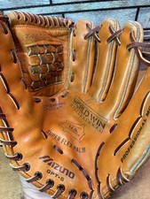 Mizuno Vintage World Win GPT-5 Baseball Glove Used, USA, FREE daily quikSHIP 