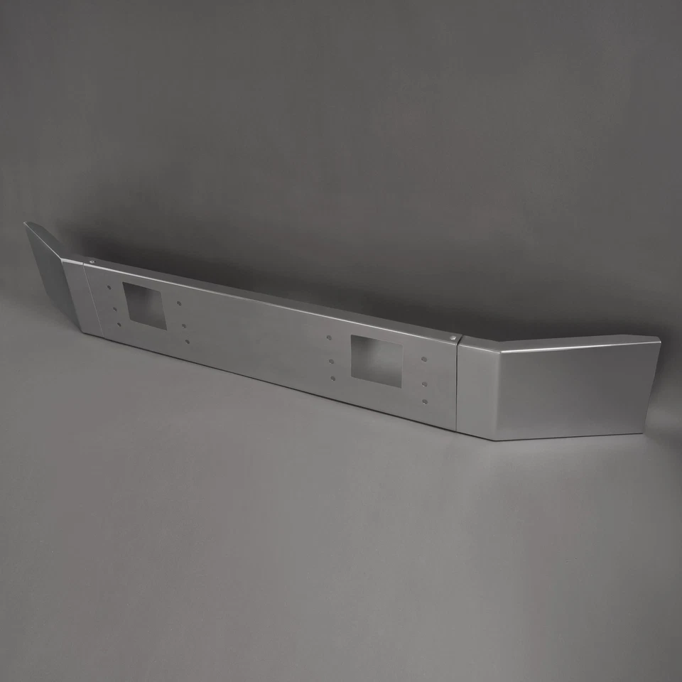 For Mack Granite / CTP713 / CV713 / GU713 Chrome Front Bumper W/ Two Tow Cut-out - Imagem 4 de 4