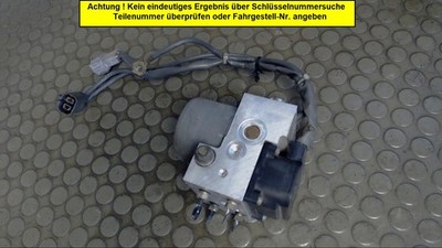 Hauptbremsaggregat ABS Nissan Almera 1.4 N15 476002N310 12 Monate Garantie