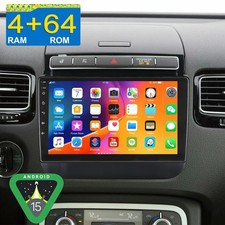 Apple CarPlay Für VW Touareg 7P 2010-2018 Android 15 Autoradio GPS RDS BT 4+64GB