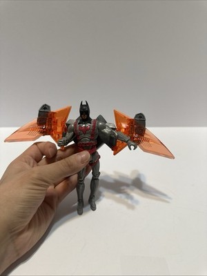 Mattel 2005 DC Comics Batman Begins BATTLE CAPE Action Figure POWER TEK Works