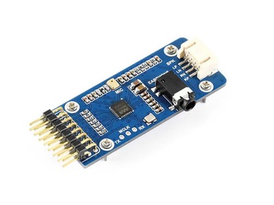 Waveshare WM8960 Stereo CODEC Audio Module, Play/Record, Stereo CODEC Audio Mod