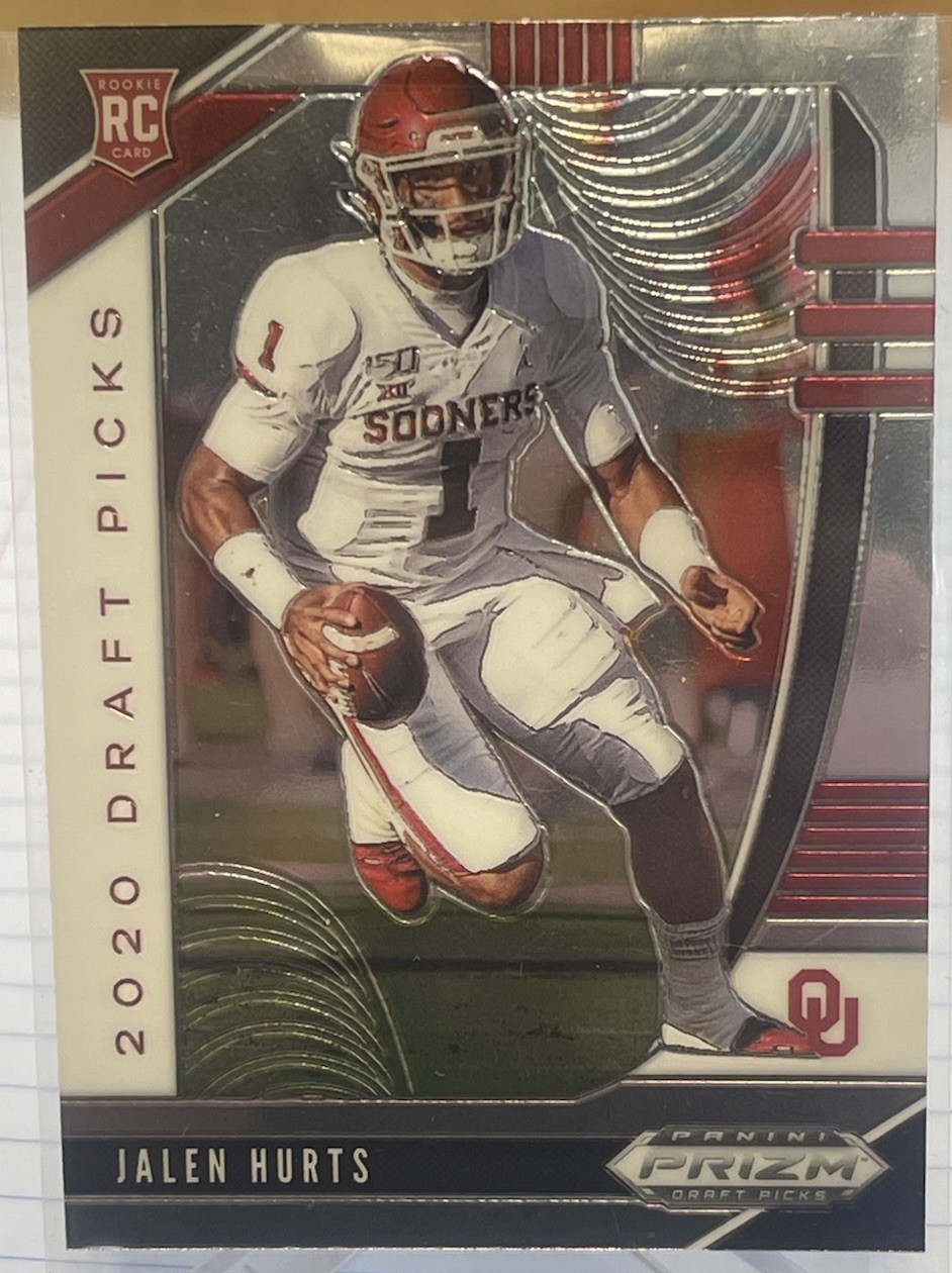 Jalen Hurts Panini Immaculate Collegiate Combos #1 Base