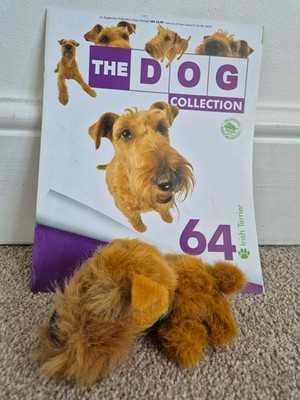 ECHT DOG ARTLIST COLLECTION Irischer Terrier Plüsch Kuscheltier + MAG Selten