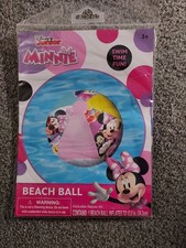 Disney Minnie - 13.5" Beach Ball - Includes Repair Kit