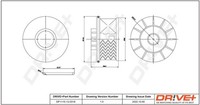 Dr!Ve+ DP1110.13.0318 Kraftstofffilter FüR CitroËN,Ds,Fiat,Opel,Peugeot,Toyota,V