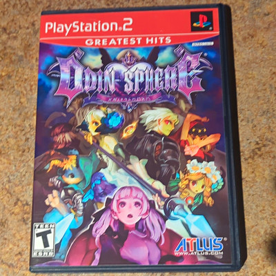 ATLUS Odin Sphere Greatest Hits PS2 RPG w/ Manual NTSC-U/C 2007 Teen