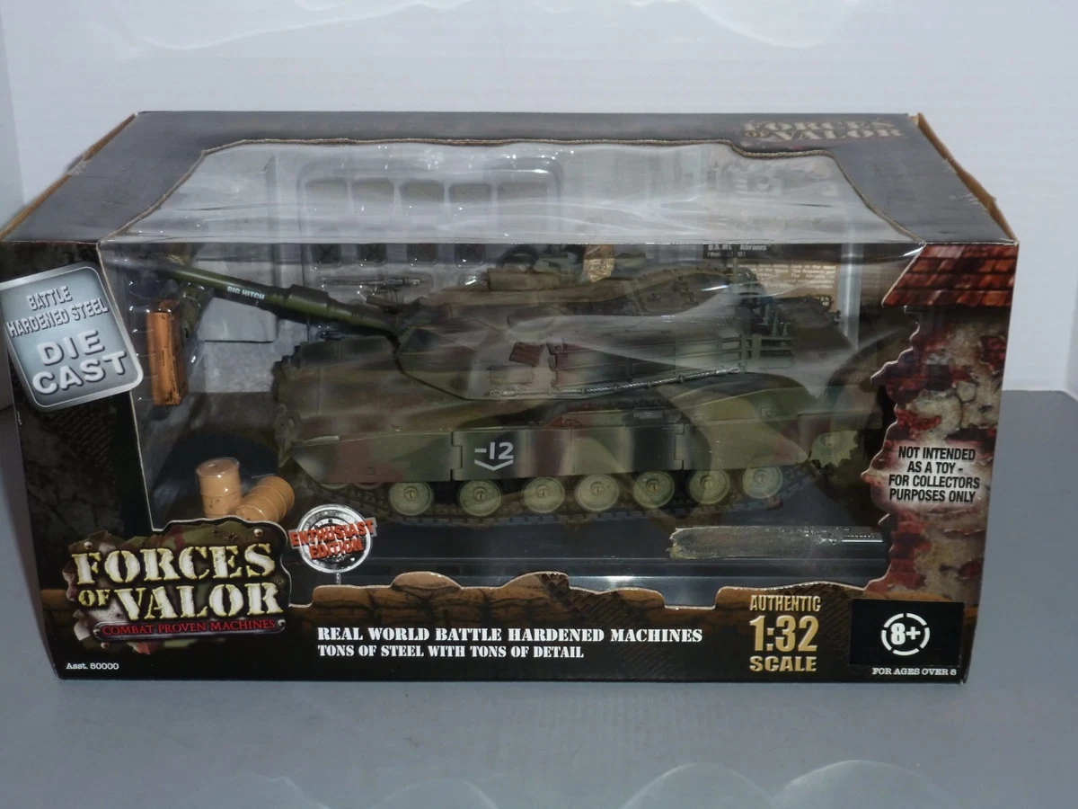 Forces of Valor Multi-Color 1:32 Scale Diecast Tanks & Military