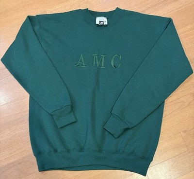 Vintage Appalachian Mountain Club Sweatshirt Embroidered USA Crewneck Green XL 