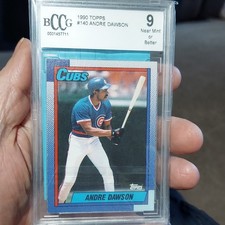1990 Topps #140 ANDRE DAWSON | BCCG 9 MLB Chicago Cubs Baseball Card