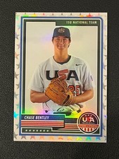 Chase Bentley 2023 Panini USA Stars & Stripe White Stars Prizm /99