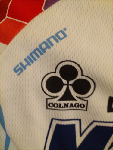 Maglia Ciclismo Mapei Colnago Quick Step Sportful Anni 90 Shimano Campagnolo - Picture 4 of 10