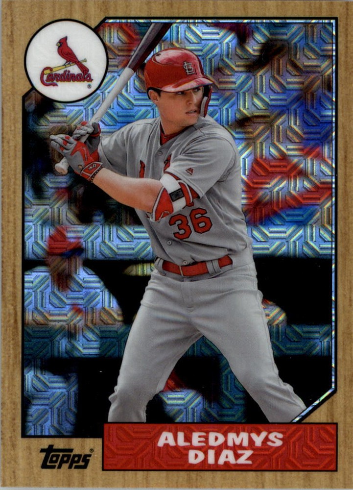 2017 Topps '87 Topps Silver Pack Chrome Baseball Card Pick (Inserts)