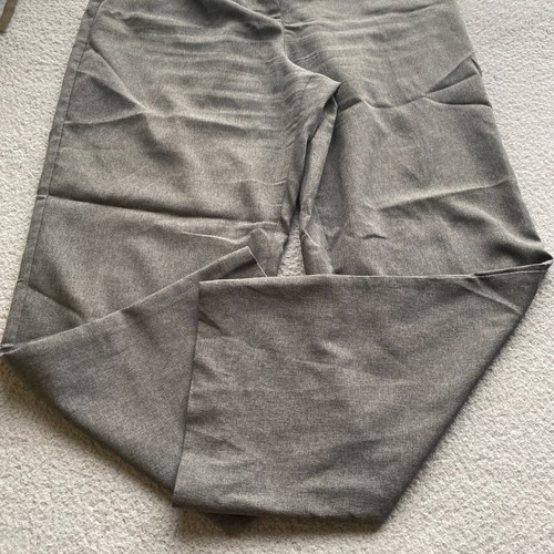 White Stag Dress Pants Gray Women's Size 14P Relaxed Fit Comfortable Petite Zip - Picture 2 of 6