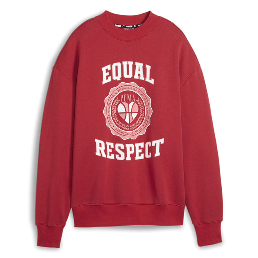 Толстовка с круглым вырезом Puma Game Love Crew I Женская красная 62515901