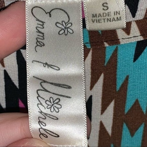 Emma & Michelle Tribal Print Dress Size Small - Picture 3 of 6