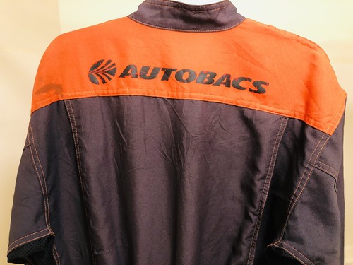 Vintage Autobacs Japan Racing Overalls Coveralls Suit L Motorcycle Race Car - Picture 4 of 8
