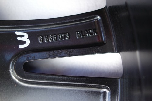 Llantas de aluminio originales BMW X1 F48 X2 F39 Styling 385 7,5x17 ET52 IS52 6866673 negras - Imagen 9 de 11