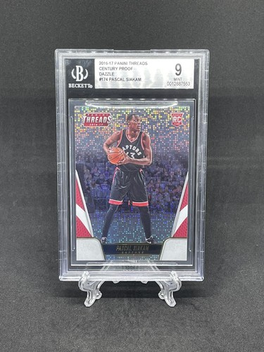 Pascal Siakam Panini Century Proof Dazzle BGS Rookie Card! All Star!