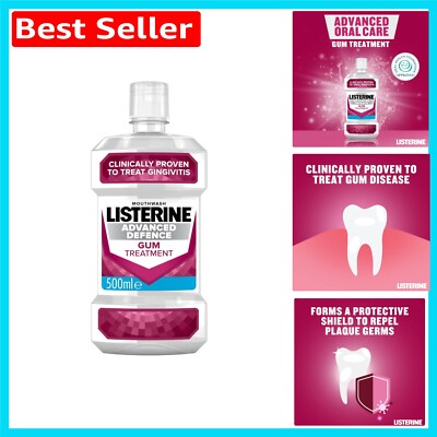 Klinisch erprobte Zahnfleischbehandlung Mundspülung 500ml - Schutz vor Gingivitis