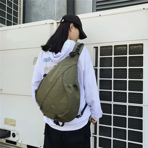 Herren Schultertaschen Packs Tasche Crossbody Outdoor Sport Schulter Brusttasche Packtasche - Bild 12 von 24