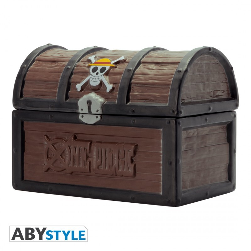 One Piece Treasure Chest Cookie Jar Keksdose Abystyle