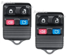 2 Replacement Keyless Entry Remote Car Key Fob Clicker Fits Ford Lincoln Mercury