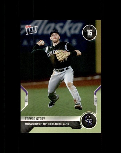 2021 Topps Now MN-16 Trevor Story
