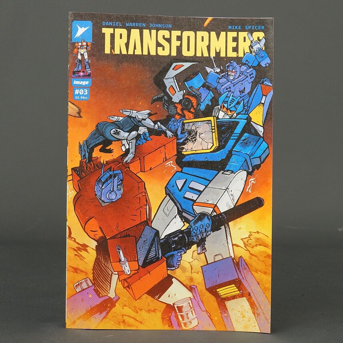 TRANSFORMERS #3 Cvr A Image Comics 2023 1023IM385 3A (CA) Johnson