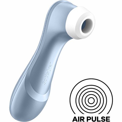 Satisfyer Pro 2 Gen 2 Air Pulse Clitoral Stimulator Blue - Picture 2 of 6