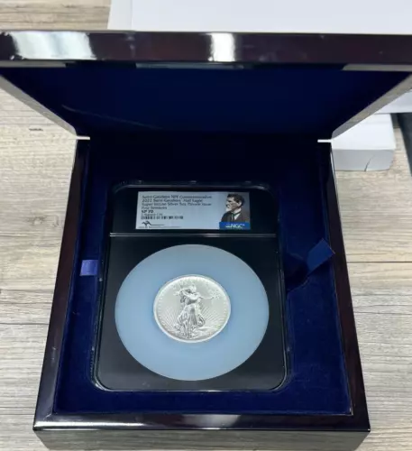 2022 Saint Gaudens Half Eagle 5ozt Silver Super Incuse NGC SP 70 Mercanti Signed