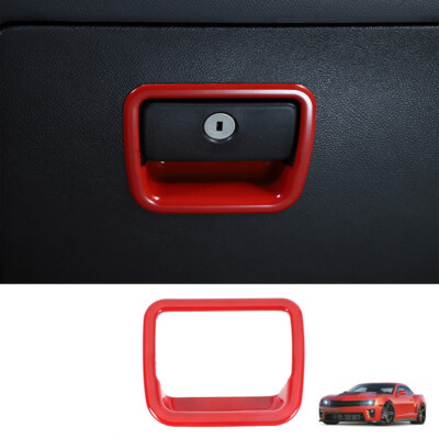 For 2010-15 Chevrolet Camaro Co-pilot Storage Box Handle Cover Trim Accessories